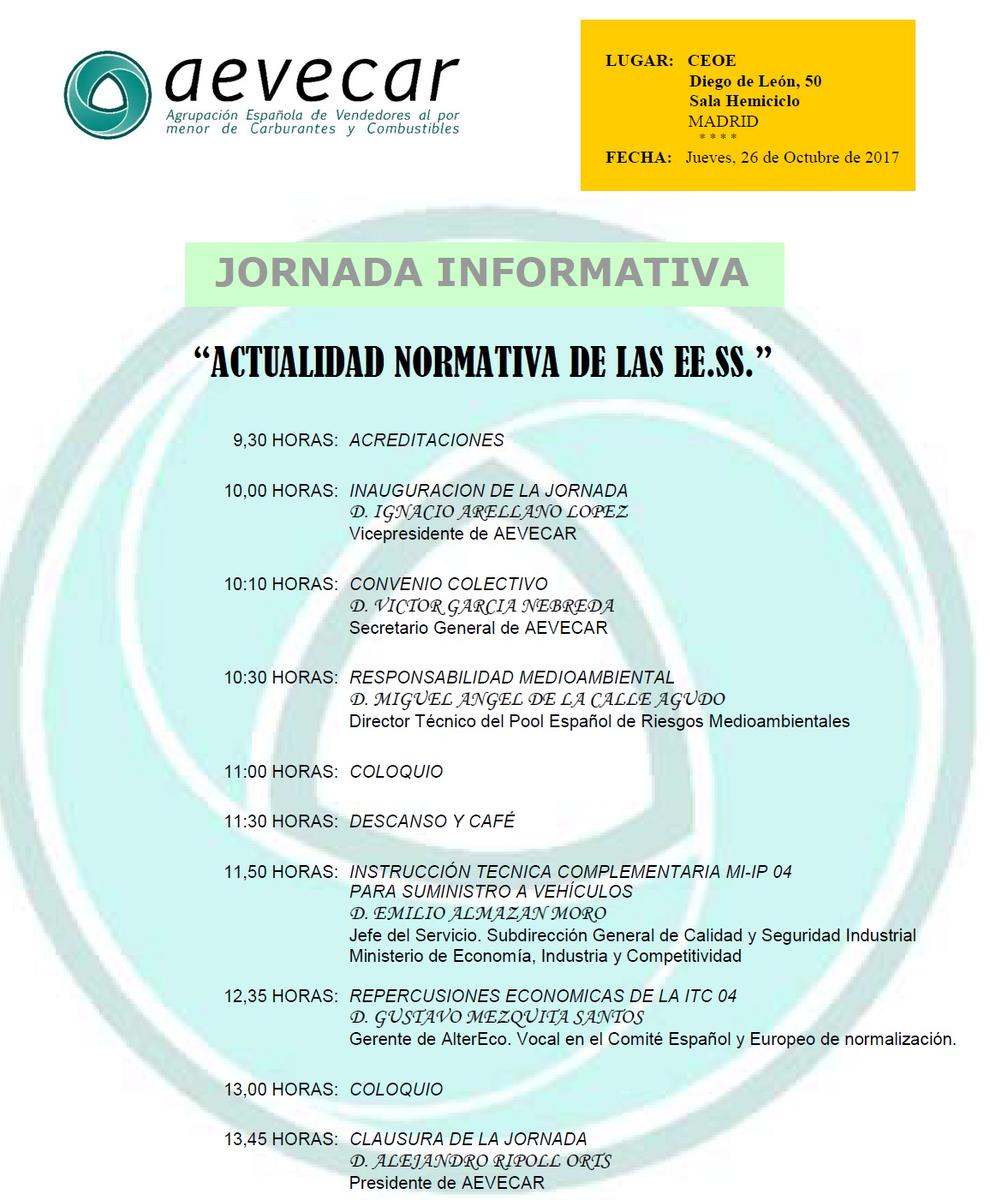 Jornada Informativa Aevecar. Novedades legislativas